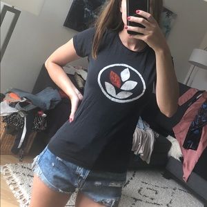 Ever Clothing Raw Edge Logo Shirt